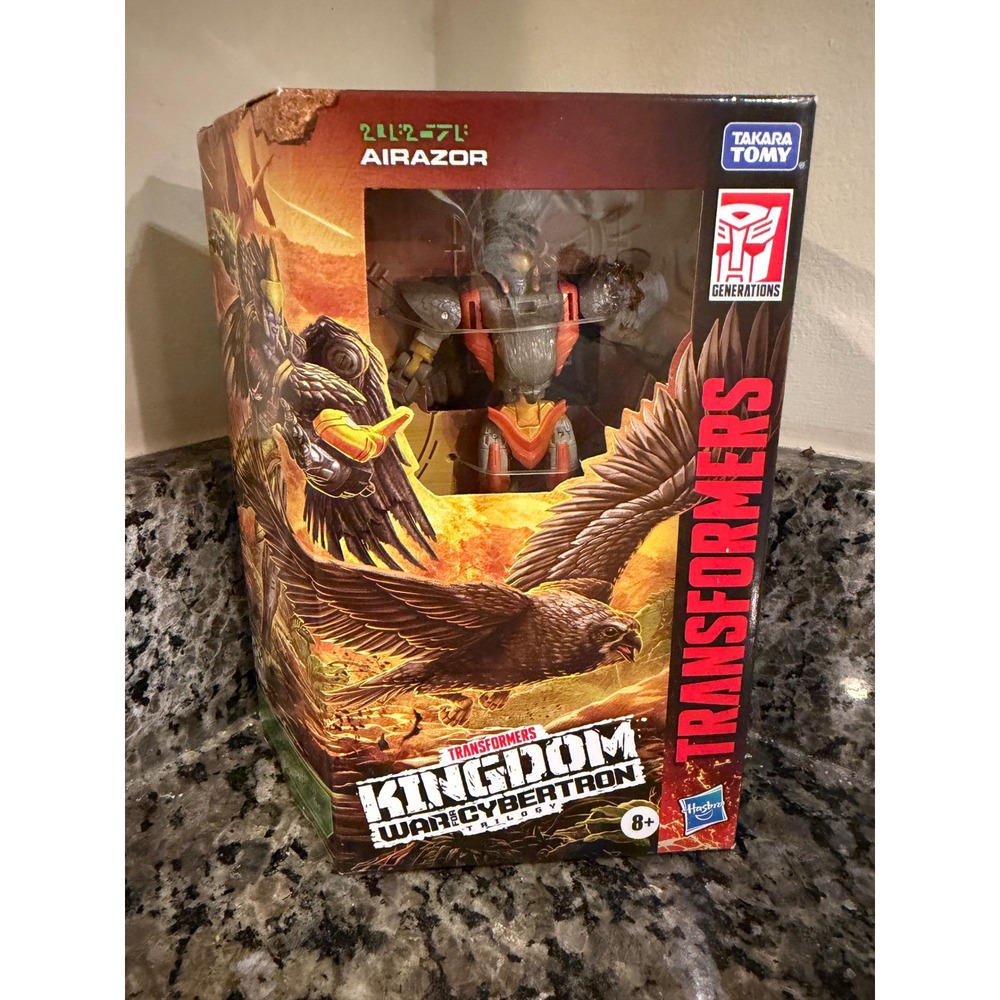 Transformers Generations Kingdom Deluxe Airazor Beast Wars Figure F0671 Hasbro